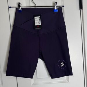 Peloton Dark Purple Bike Shorts